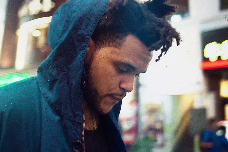 The Weeknd's new album is "Kiss Land."