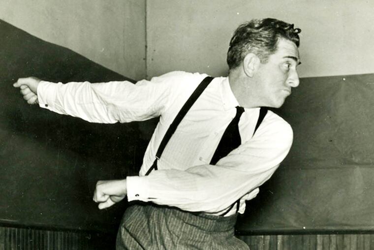 The great comic actor Edward Everett Horton, seen here rehearsing, was one of many stars who played the Playhouse.