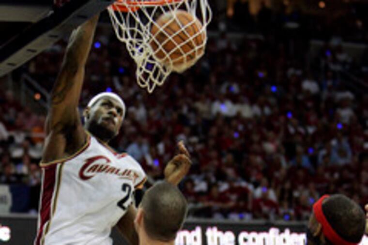 Would LeBron James in the NBA Finals mean higher TV ratings?
