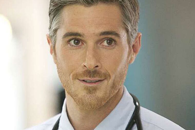 Dave Annable plays a physician on "Red Band Society," about a group of hospitalized teenagers in Los Angeles. (ANNETTE BROWN / FOX)