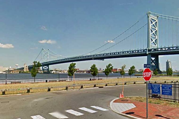 View of Camden waterfront near Campbell Field. The 76ers landed a 10-year, $82 million tax break in June to open a practice facility and administrative offices in the area. (Google Maps)
