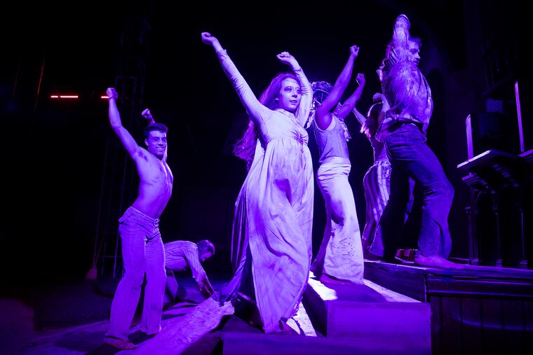 The zombies dance to Captain and Tennille’s “Love Will Keep Us Together” in "Dancing Dead," one of the parts of "2nd Sanctuary," Brian Sanders' JUNK's Halloween extravaganza.