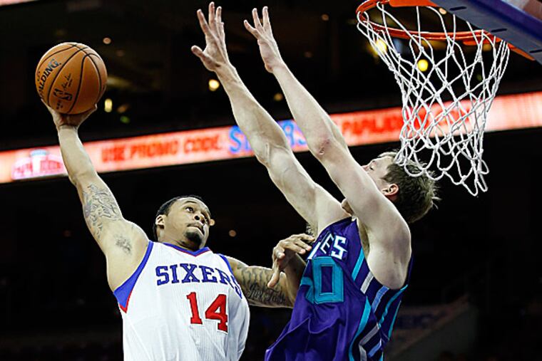 The 76ers' K.J. McDaniels. (Yong Kim/Staff Photographer)
