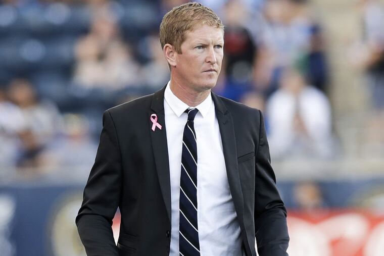 Philadelphia Union manager Jim Curtin.