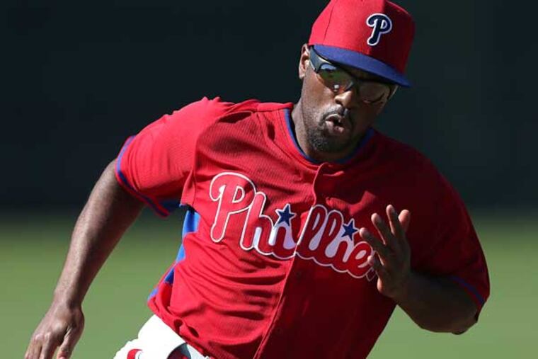 Phillies shortstop Jimmy Rollins. (David Maialetti/Staff Photographer)
