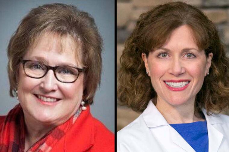 Cheryl Richards (left) and Randi Protter.