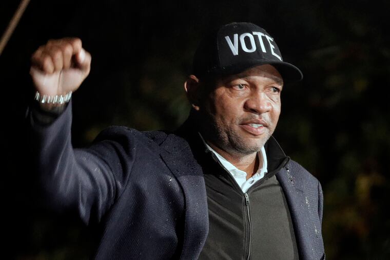 New Sixers coach Doc Rivers spoke during during an event at FDR Park in Philadelphia on Nov. 1.