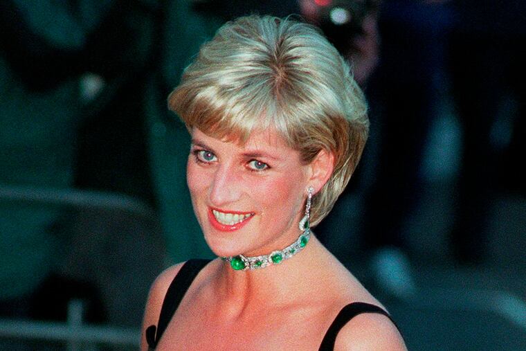In this Tuesday, July 1, 1997 file photo Diana, Princess of Wales, smiles as she arrives at the Tate Gallery in London.