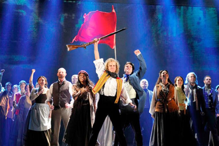 "Les Miserables" has returned for "One Day More," via the Academy of Music. Victor Hugo's classic drama runs through Jan. 13.