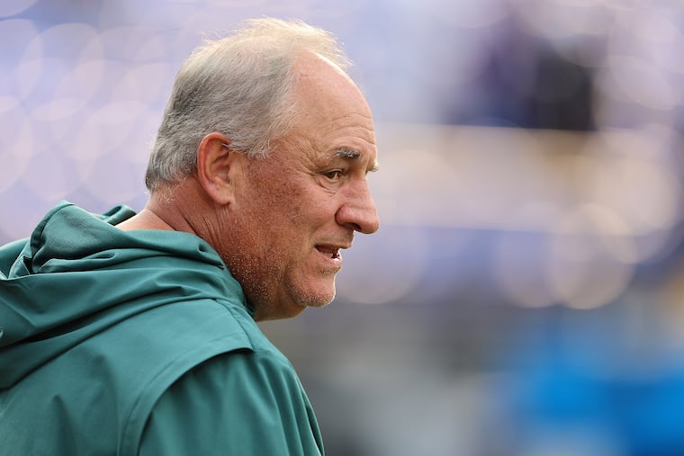 “It’s great to go against a new team, new schemes, new players," Eagles defensive coordinator Vic Fangio said before Wednesday's practice.