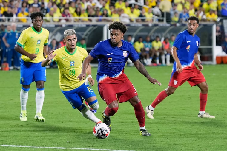 The Copa América brings the biggest games that Weston McKennie (center), Tyler Adams (right), and the U.S. men's soccer team will face before the 2026 World Cup.