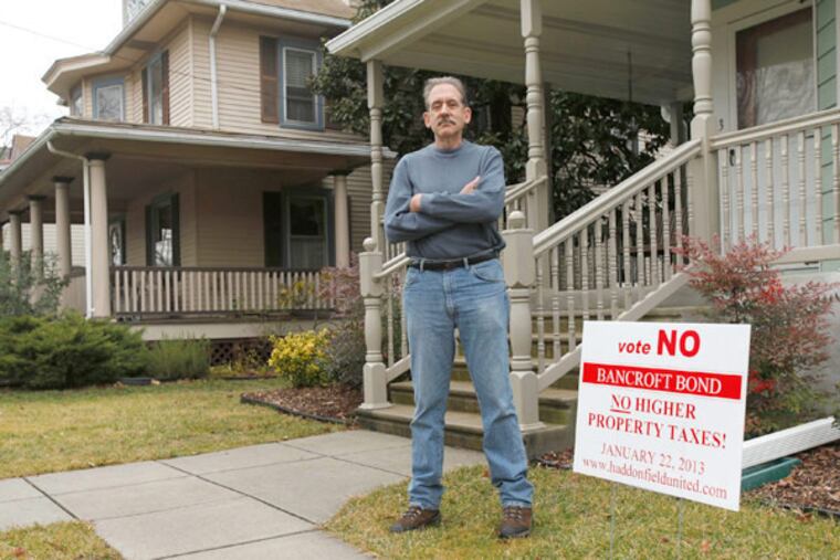 Brian Kelly founded Haddonfield United, which led the fight against buying the Bancroft School site. (Michael S. Wirtz / Staff Photographer)