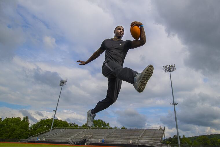 Aaron Young of Coatesville on May 30, 2018. CHARLES FOX / Staff Photographer