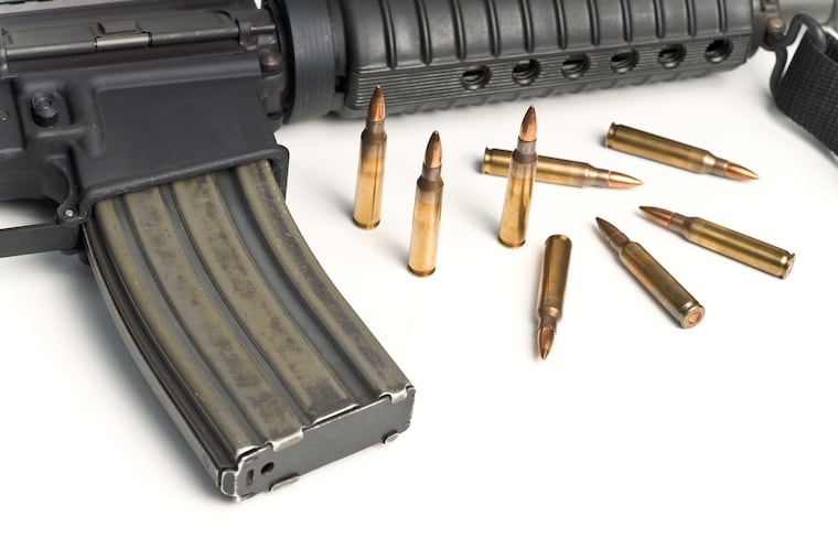 Assault-style weapon.