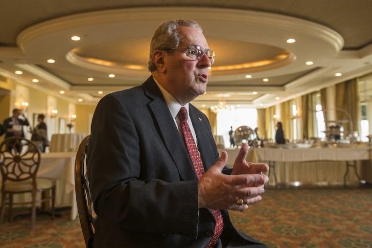 Richard J. “Rick” Anthony Sr., founder of The Entrepreneurs Network, talks about his new venture to promote entrepreneurship among the 50-and-over set on Feb. 15 at Overbrook Country Club in Villanova.