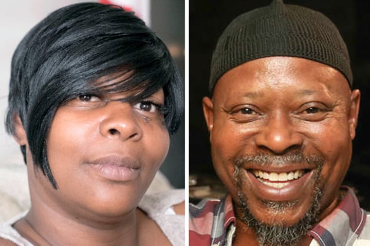 Don Ray Adams Jr. spent 19 years in prison before Donna Benjamin (left) admitted she had falsely identified him because she was afraid of the real killer.