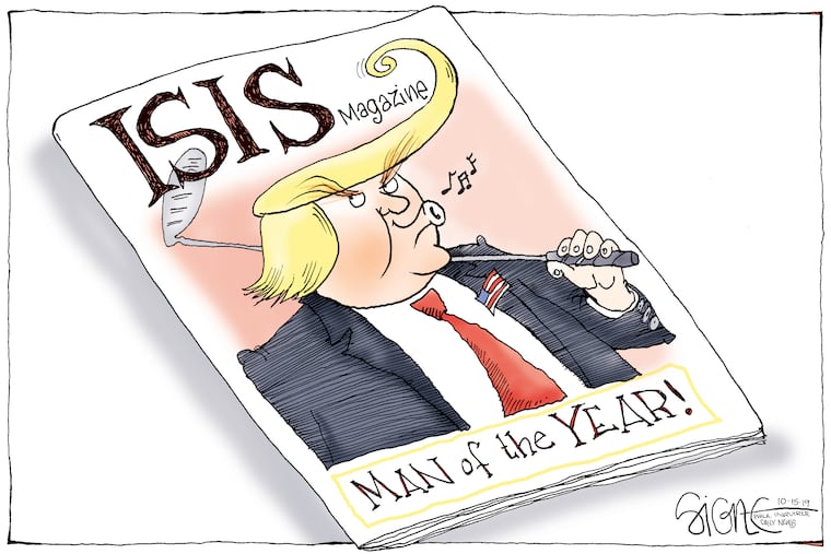 ISIS Man of the Year, per Signe Wilkinson.