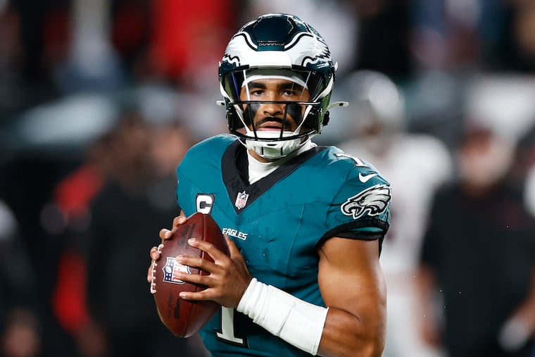 Jalen Hurts and the Eagles will take on the New Orleans Stains at the Superdome Sunday afternoon.