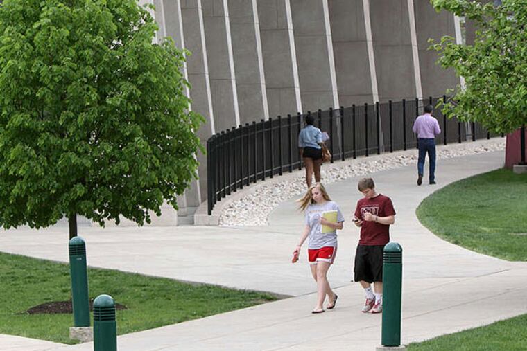 File photo of Kutztown University, which is one of 10 state-owned universities that are part of the Pennsylvania State System of Higher Education.