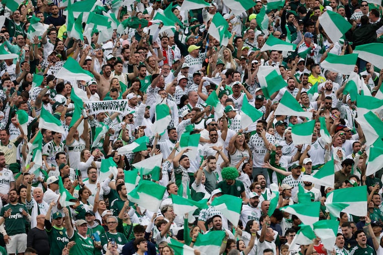 Palmeiras' green-and-white colors should make the team and its many fans feel right at home in Philadelphia.