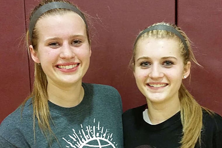 Jordan (left) and Maddie Ireland. (Photo via Kate Harman)