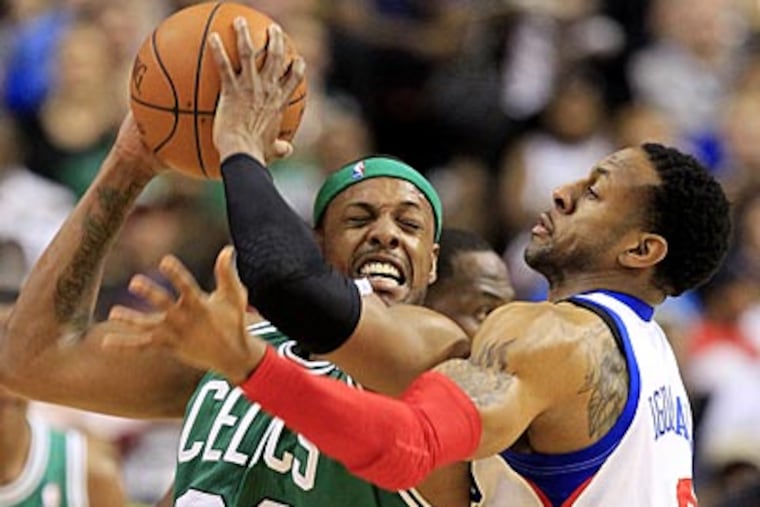 The Sixers and Celtics play Game 1 of their second round playoff series Saturday night in Boston. (Ron Cortes/Staff file photo)
