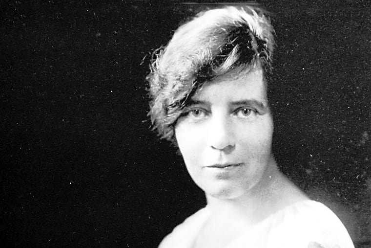 The Alice Paul Institute, dedicated to the founder of the National Women's Party nearly 100 years ago, which pushed for women's right to vote, and also the person who wrote the Equal Rights Amendment and championed it until her death, has a new exhibit at it's museum. A photo of Ms. Paul from 1937. She was born and raised in Mount Laurel and the institute is housed in her family home.