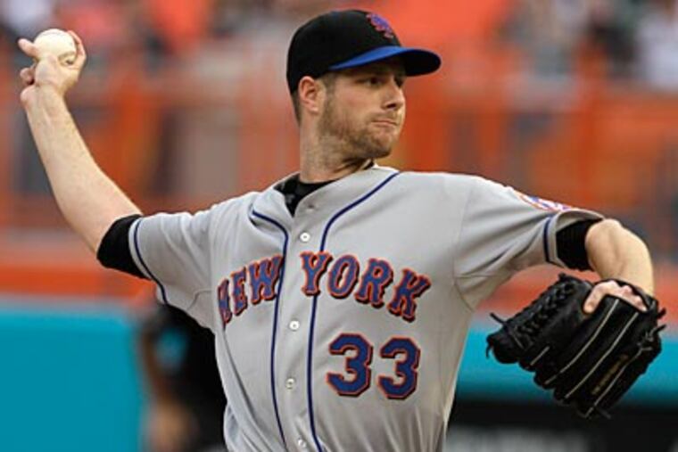 John Maine threw only 39.2 innings in 9 games last season. (Lynne Sladky/AP Photo)