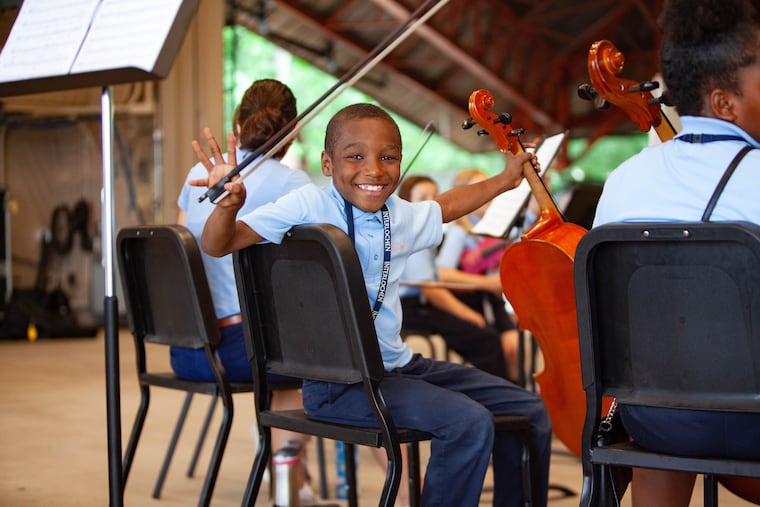 The art center's dual academic mission includes a summer camp that has operated since 1928. MUST CREDIT: Interlochen Center for the Arts