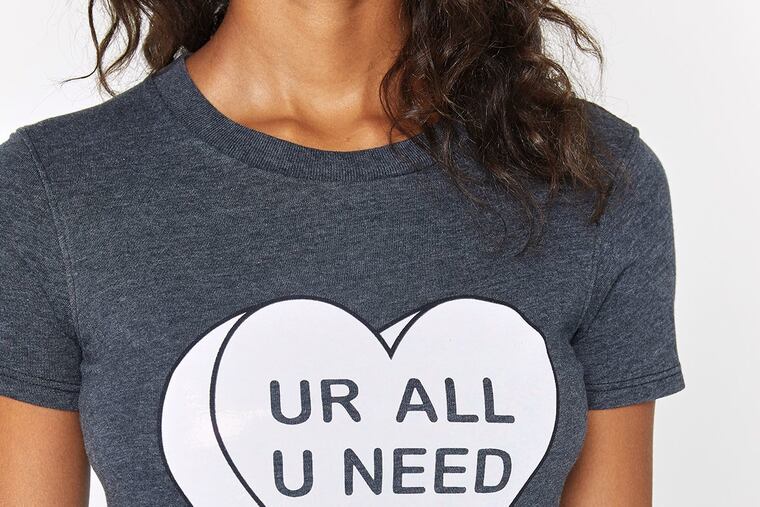 T-shirt design Ur All U Need by T-shirt artist Amber "Amberella" Lynn Thompson