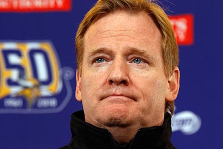 NFL commissioner Roger Goodell said he expects there to be football in 2011. (Ann Heisenfelt/AP file photo)