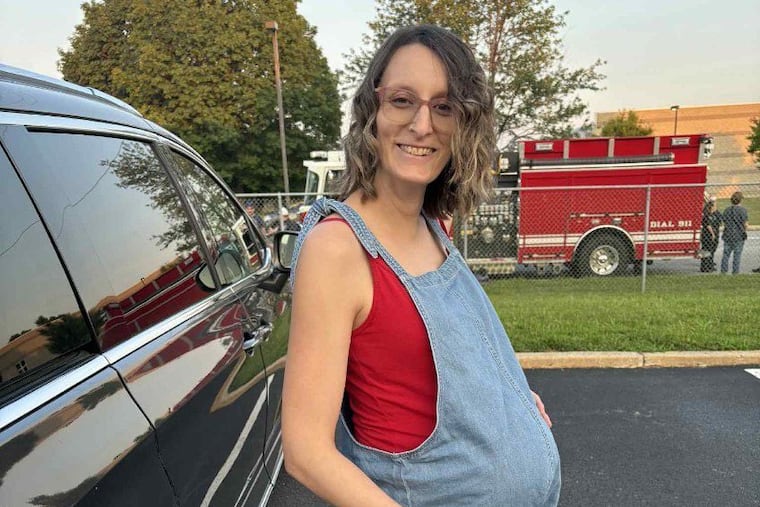 Sarah Bynum, 34, is a mother of four. She chose to stay on her antidepressant for her most recent three pregnancies.
