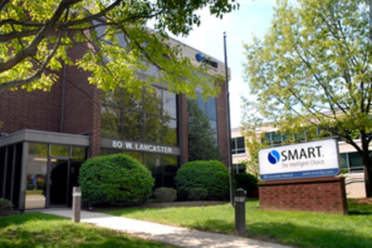 The Devon headquarters of Smart Business Advisory & Consulting L.L.C. A Boston private-equity firm yesterday paid $60 million for a controlling stake in Smart.