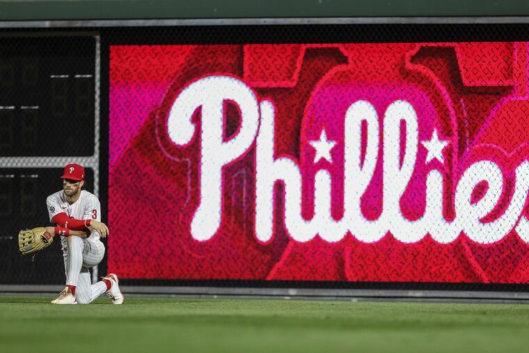 Bryce Harper and the Phillies have virtually no margin for error over the final five games of the season.