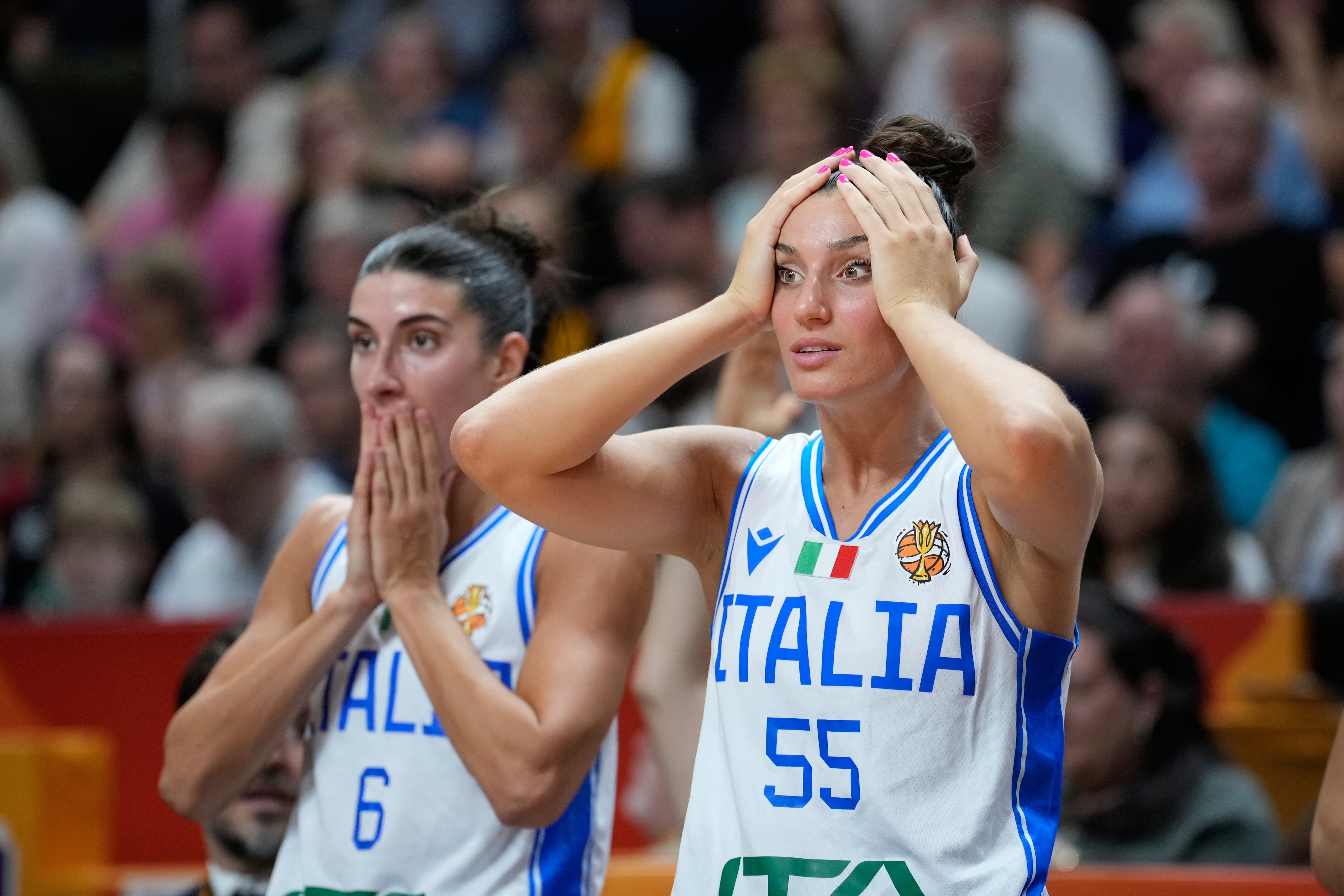 Italy gives US a scare and China edges Czech Republic in women’s FIBA World Cup