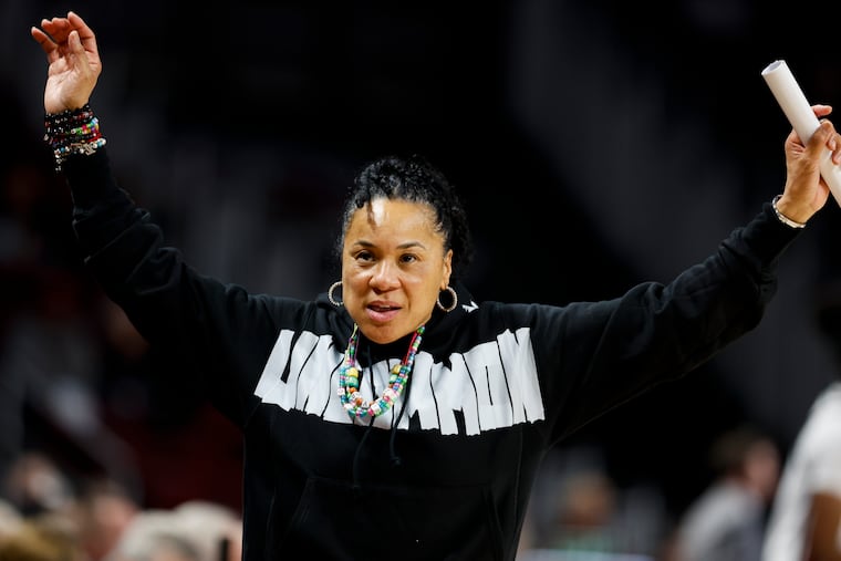 South Carolina head coach Dawn Staley's new contract has a total value of about $25 million and runs through 2029-30.