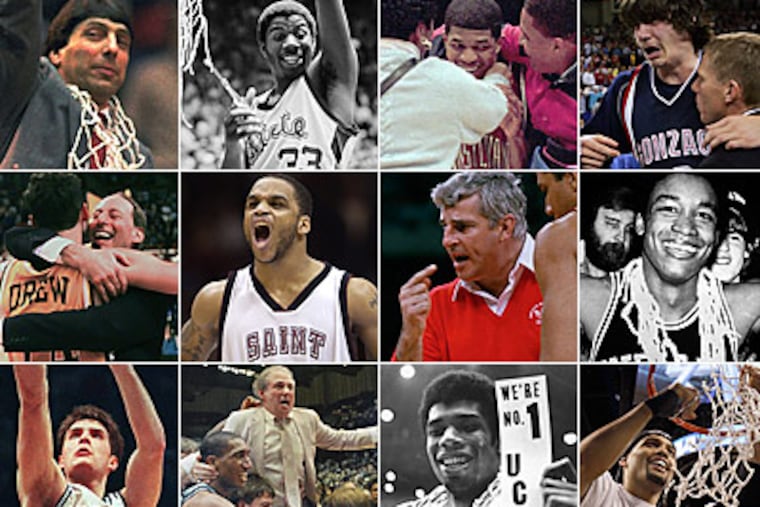 There are certainly more than 50 great memories from March Madness. (Staff/AP Photos)