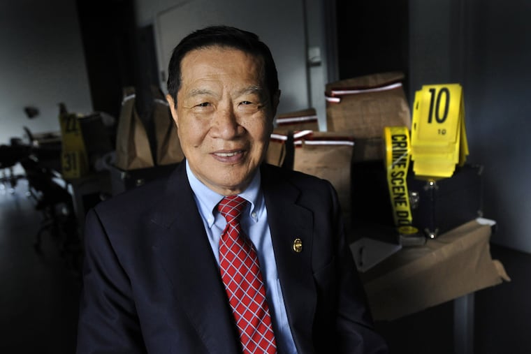 Henry Lee shown in 2011 at the Henry C. Lee Institute of Forensic Science at the University of New Haven in New Haven, Conn.
