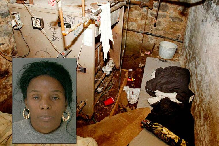 Linda Ann Weston (inset) is accused of murder in the deaths of two people and of kidnapping and torturing others.