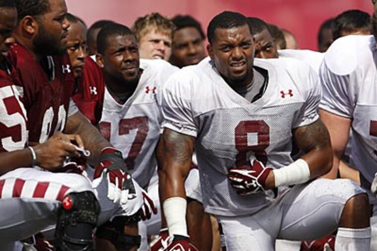 Temple takes on Maryland on Saturday at Lincoln Financial Field. (David Maialetti/Staff Photographer)