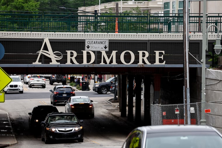 Anderson Avenue near Suburban Square on Sunday, June 8, 2025 in Ardmore, Pa.