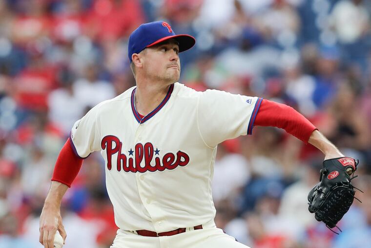 Reliever Mike Morin has been effective for the Phillies since being acquired last month from the Minnesota Twins.