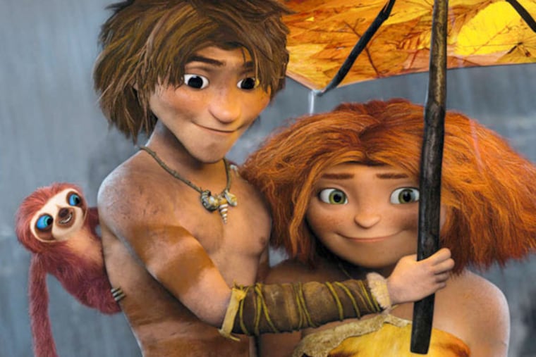 "The Croods" opens in area theaters this weekend.