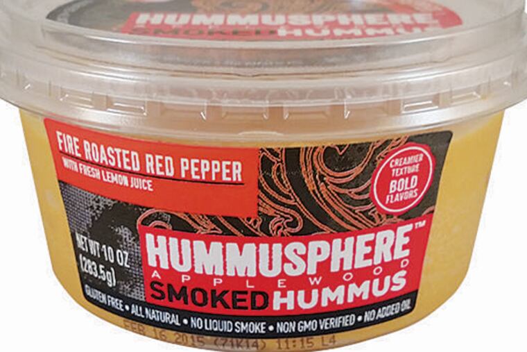 Applewood smoked hummus.