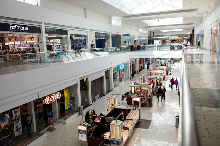The Cherry Hill Mall on Friday, Feb. 28.