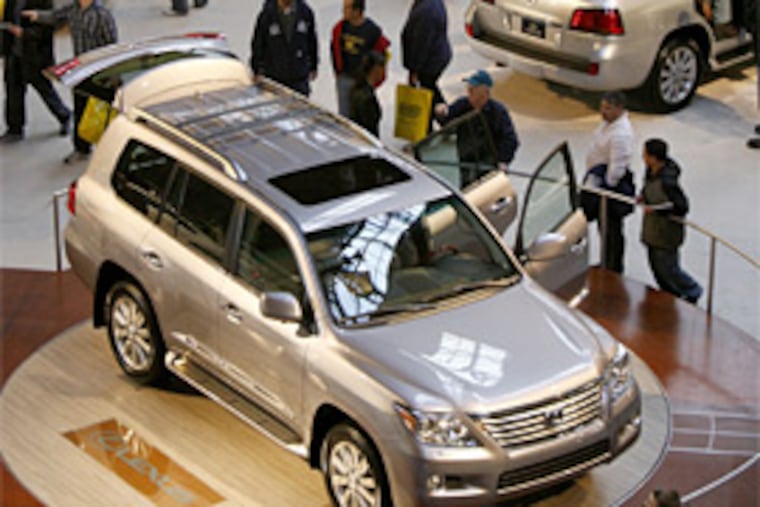 Mileage was on the minds of many at the show. "The price of gas is going up, yet cars are getting bigger. I don't understand it," said one visitor.