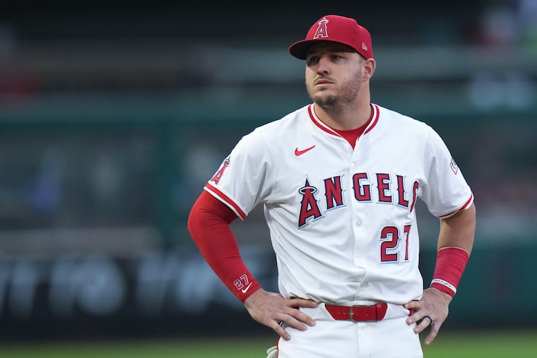 Three-time MVP Mike Trout has spent all 16 seasons of his career with the Angels.