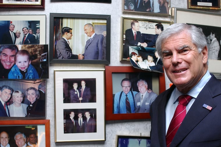 Sen. Rovner knew and worked with many politicians and celebrities over the course of his long career.