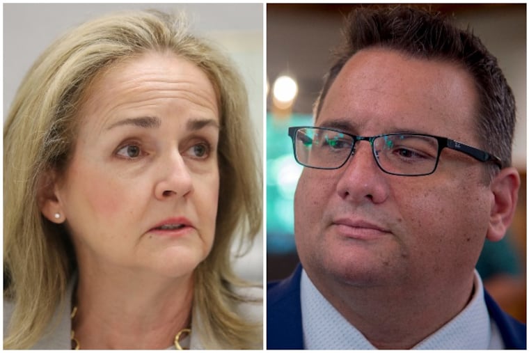 Democrat Madeleine Dean and Republican Dan David are running for the newly drawn Fourth Congressional District seat.