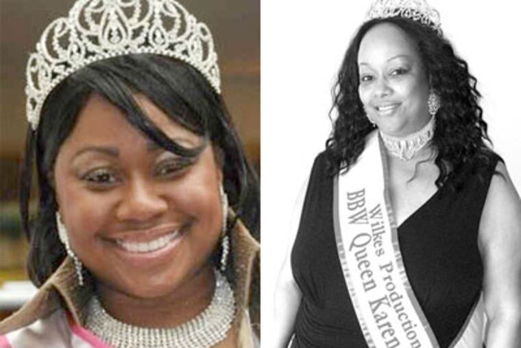 Karen Montgomery (right), a social worker for the Department of Human Services, who won in 2003 says "I am very comfortable with who I am." (Photos courtesy of BBW)